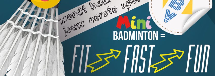 Badminton Mini Training bij HBV