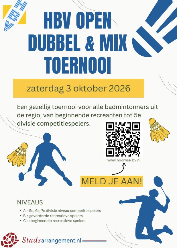 HBV Badminton TOERNOOI