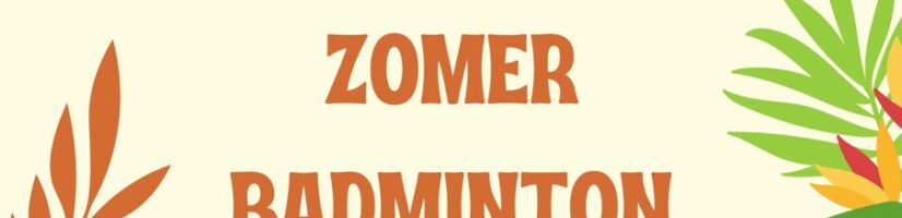 Zomer-Badminton